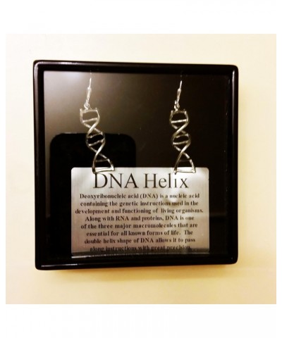 DNA Earrings (Pewter) sterling silver leverbacks $16.80 Earrings