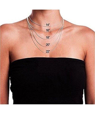 925 Sterling Silver Number 0-9 Charms Pendant Necklace with Chain Two $12.60 Necklaces