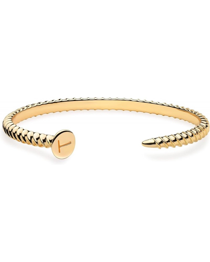 Gold Cuff Nail Bracelet for Women Bangle Bracelets Adjustable Open Wrap Letter Bracelet Love Friendship Gift T $11.59 Bracelets