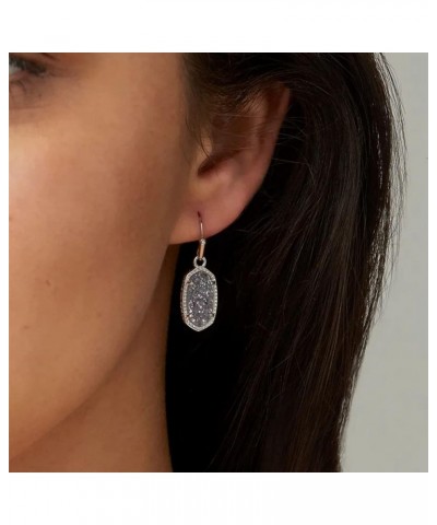 Lee Drop Earrings for Women RHODIUM - FILIGREE METAL $32.40 Earrings