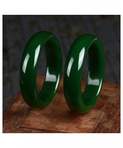 Medium Size 60mm Jade Bangle Bracelet for Women, Good Luck Gifts WAI-1001 60-61mm/110-132lb $24.29 Bracelets