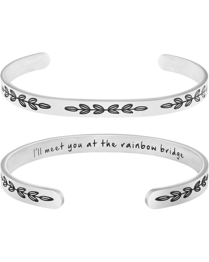 ???????? ???????? for Women In Memory of Jewelry Gift Sympathy Remembering Loss of One You Loved Cuff Bracelets I'll meet You...