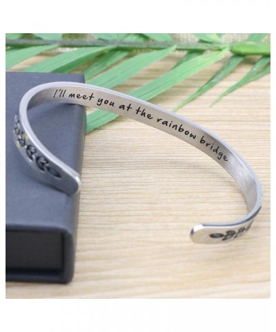 ???????? ???????? for Women In Memory of Jewelry Gift Sympathy Remembering Loss of One You Loved Cuff Bracelets I'll meet You...