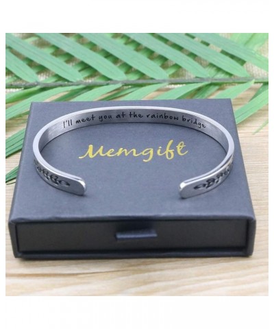 ???????? ???????? for Women In Memory of Jewelry Gift Sympathy Remembering Loss of One You Loved Cuff Bracelets I'll meet You...