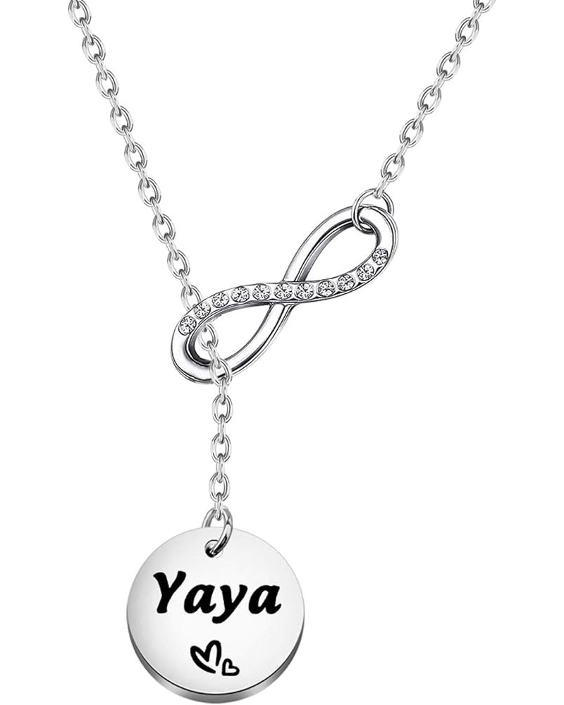 Gigi Necklace Lola Necklace Great Grandma Gift Birthday Gifts for Grandma Godmother Gift Family Jewelry Yaya necklace $10.07 ...