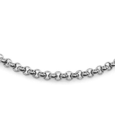 2mm Titanium Stainless Steel Rolo Chain Necklace Lobster Clasp Closure (16-24 Inch) $8.15 Necklaces