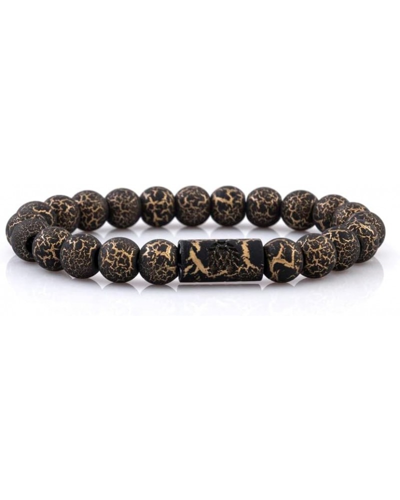 Original Hand Made Beaded Adjustable Bracelets for All Ages Men | Women Anchor | Black Small/Medium 4.5-6 Inches $9.02 Bracelets