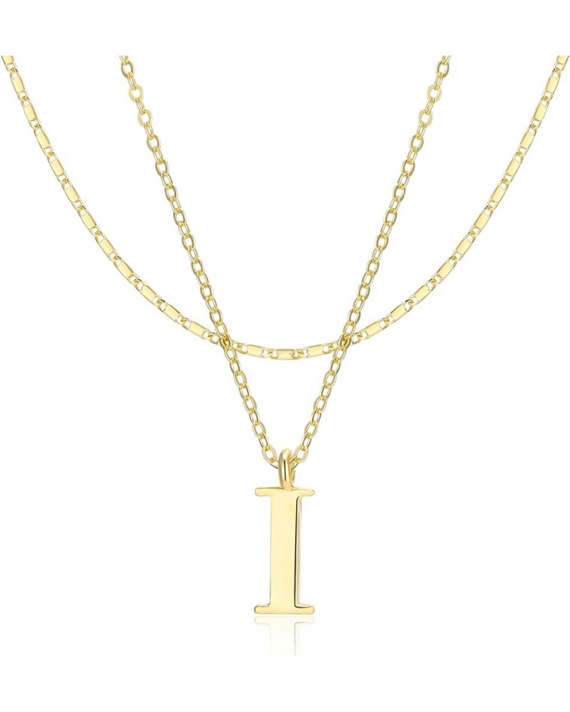 18K Gold Plated Initial Necklace for Women Lobster Clasp Letters Pendant Necklace Choker Chain Necklaces Gift for Women Girls...