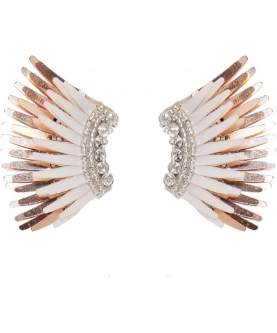 Mini Madeline Earring Ivory,Rose Gold $69.75 Earrings