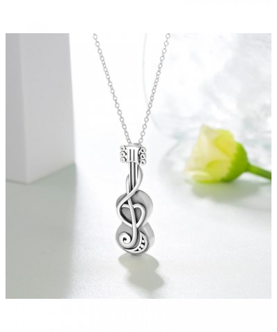 Paw Print/Tree of Life/Violin/Celtic Necklace 925 Memorial Necklace for Women Violin Urn Necklace $26.39 Necklaces