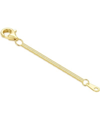 14k Gold 0.5"/1"/1.5"/2"/3" Necklace Bracelet Extender Chain, Necklace Extender Gold 14k, Durable Removable Gold Chain Extend...