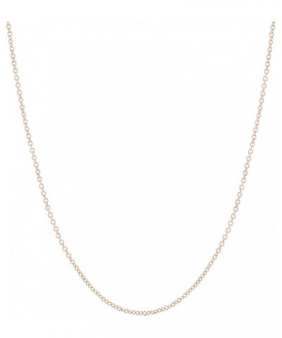 Fine Chain 20.0 Inches Rose Gold $80.60 Necklaces