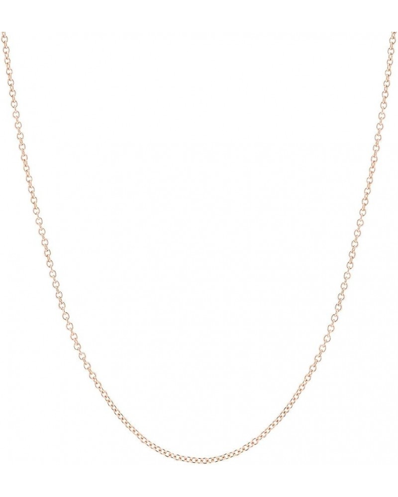 Fine Chain 20.0 Inches Rose Gold $80.60 Necklaces