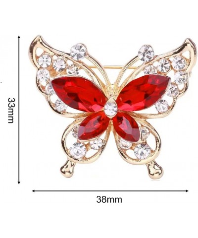 Elegant Mermaid Ballet Dancer Peacock Butterfly Dargonfly Brooches Pins for Women Fashion Rhinestone Brooch for Women, Dainty...