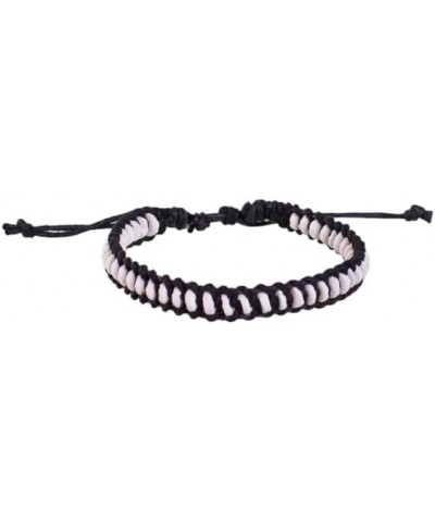 Adjustable Puka Shell Bracelet Black $7.81 Bracelets