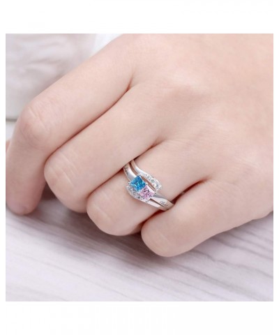 Personalized Birthstone Rings For Women 925 Sterling Silver Custom Name Ring Grandma Mothers Day Birthday Gifts Style 10 $25....