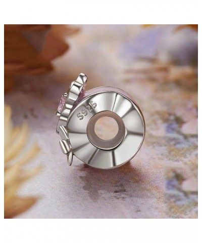 Spacer Charm 925 Sterling Silver Clip Stopper Charm Butterfly Star Daisy Charm for Pandora Charm Bracelet M $10.43 Bracelets