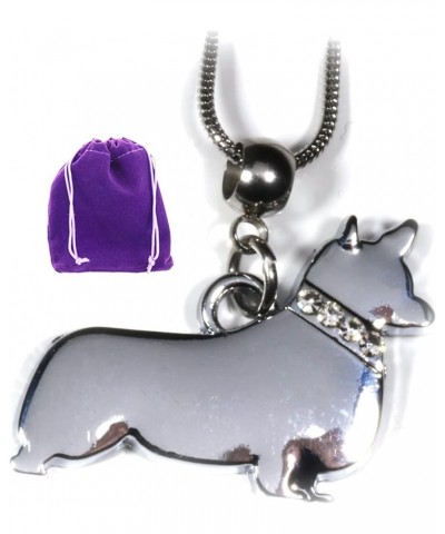 Dog Necklace Corgi $16.48 Necklaces