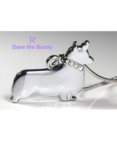 Dog Necklace Corgi $16.48 Necklaces