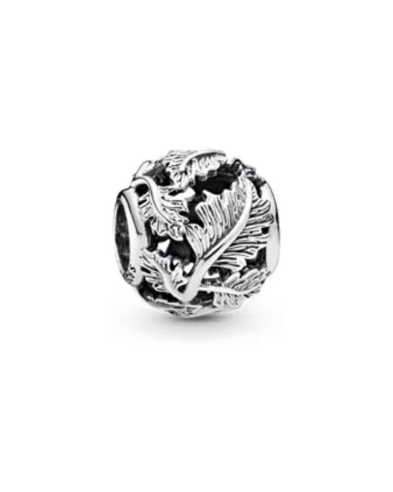 925 Sterling Silver Openwork Paw Print Infinity Charm Bead Fit al Pandora Bracelet Necklace Jewelry Gift For Women SS1237 $6....