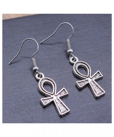 Pharaoh Ankh cross child jewelry korean fashion Earrings 1pair-25x14mm-V-K1406-B12267 $4.34 Earrings