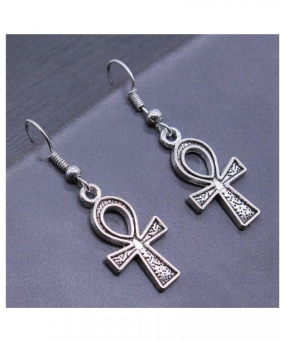 Pharaoh Ankh cross child jewelry korean fashion Earrings 1pair-25x14mm-V-K1406-B12267 $4.34 Earrings