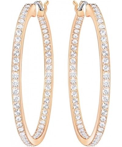 5528459 Rose Gold Tone Plated Sommerset Women's Hoop Earrings $49.92 Earrings