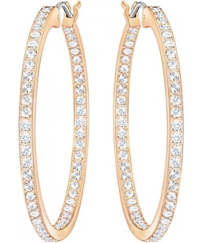 5528459 Rose Gold Tone Plated Sommerset Women's Hoop Earrings $49.92 Earrings