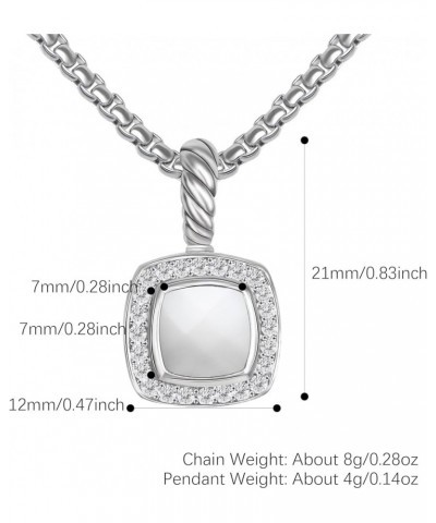 Designer Cubic Zirconia Necklace Inspired Antique Twisted Cable Wired CZ Pendant Necklace Fashion Brand Jewelry for Women Gif...