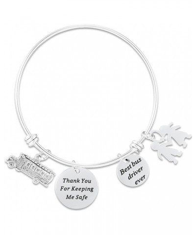 Bus Driver Bracelet Thank You Keeping Safe End of Year Gifts for School Bus Drivers $9.13 Bracelets