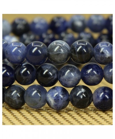 Natural Gemstone 6mm Round Beads Stretch Bracelet 7 Inch Blue Sodalite $7.97 Bracelets