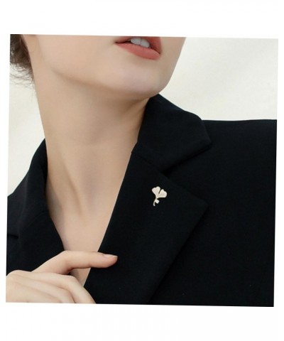 Cute Brooch Woman Metal Brooch Woman Brooch Mini Brooch Leaf Brooch Brooches for Women Shining Brooch Rhinestone Brooch Alloy...