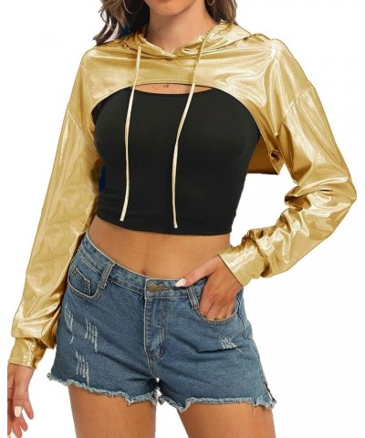 Women Squre Neck Buckle Strap Cami Crop Tube Top Ls-gold $20.89 Clothing