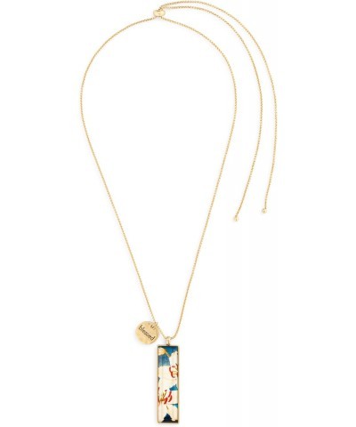 Casablanca Yuri Flowers, Multicolor 30 Inch Adjustable Chain Metal/Glass Everyday Fashion Necklace $14.83 Necklaces