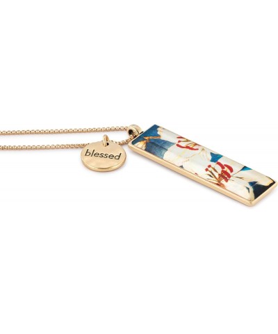 Casablanca Yuri Flowers, Multicolor 30 Inch Adjustable Chain Metal/Glass Everyday Fashion Necklace $14.83 Necklaces