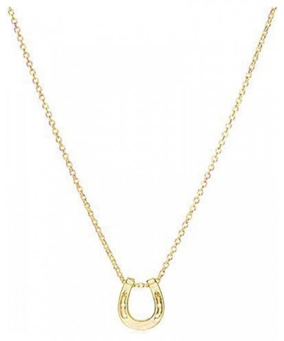 Good Luck Chain Necklace Collarbone Short Clavicle Chain with Message Card Gift Card Calla lily Golden $3.73 Necklaces