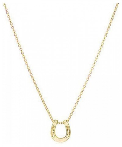 Good Luck Chain Necklace Collarbone Short Clavicle Chain with Message Card Gift Card Calla lily Golden $3.73 Necklaces