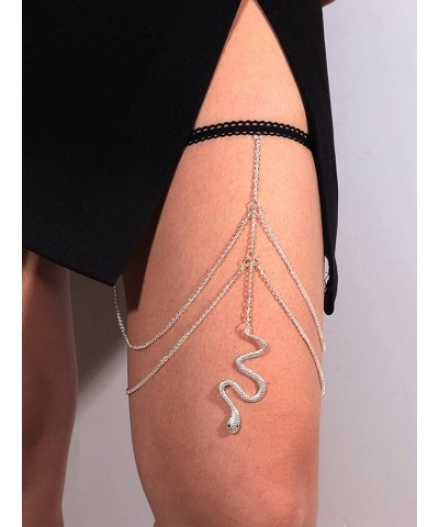 Body Chain Jewelry for Women Thigh Chain Snake Leg Chain for Teen Girls Trendy Stuff Womens 5 Dollar Gifts Womens Jewelry Cle...