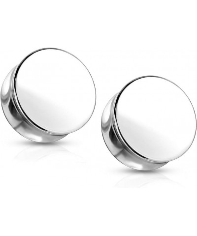 Solid Stainless Steel Saddle Plug Gauges, Sold As Pair 16mm (5/8") $9.86 Body Jewelry