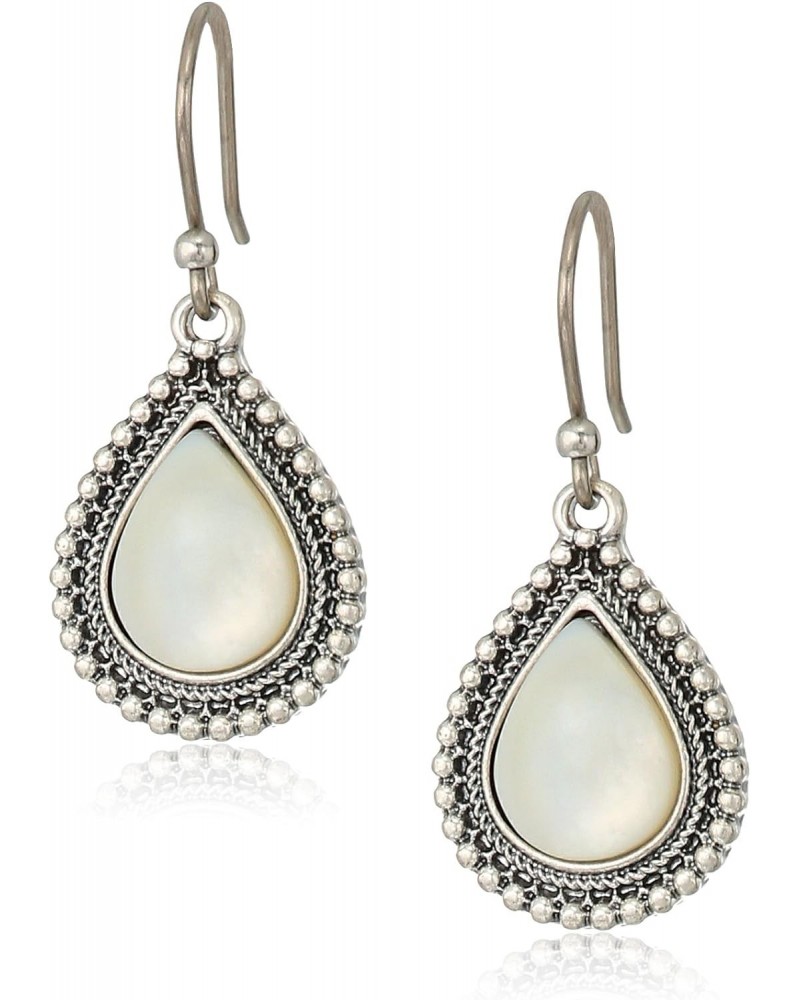 Mother Of Pearl Drop Earrings $14.09 Earrings