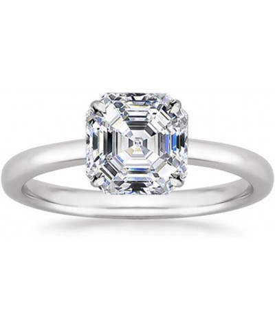 0.5 Carat to 1.5 Carat Lab Grown IGI Certified Solitaire Diamond Engagement Ring (G-H Color SI1-SI2 Clarity) 6.5 0.75 Carat W...