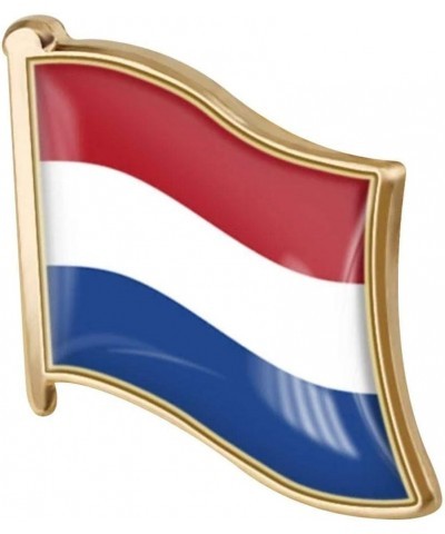 1pc Flag Brooch Metal Pin Badge Brooch Netherlands Flags Lapel Pin Badge Hollanders Flag National Emblem Dutch Flag Brooch $6...