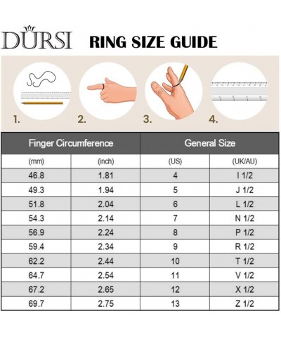 Moon Star Spinner Ring Fidget Anxiety Worry Rings for Women Girls Stainless Steel Engagement Wedding Promise Band with CZ Dia...