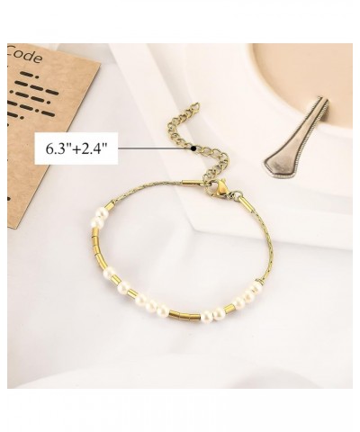 I Love You Morse Code Bracelet Morse Code Bracelets for Women Inspirational Gifts for Women Gold $6.15 Bracelets