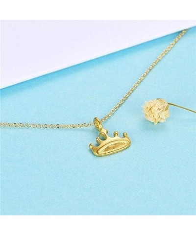 Friendship Anchor Compass Necklace Good Luck Elephant Pendant Chain Necklace with Message Card Gift Card Silver Crown $7.97 N...