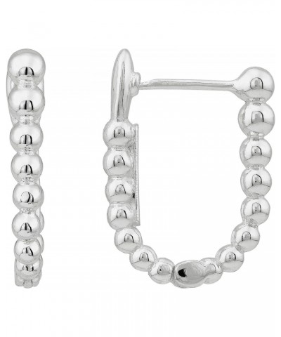 'Forever Young' Hoop Earrings in Sterling Silver $29.70 Earrings