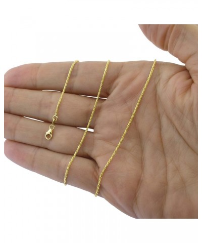 10k Yellow Gold 2mm Rope Chain Diamond Cut Bracelet or Anklet, Womens Jewelry Lobster Clasp 7" 7.5" 8" 8.5" 9 Yellow 7.5 $54....