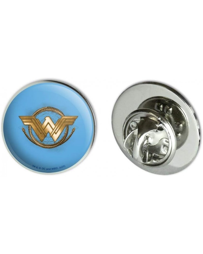 Wonder Woman Movie Golden Lasso Logo Metal 0.75" Lapel Hat Pin Tie Tack Pinback Carolina Blue $10.19 Brooches & Pins