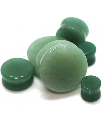 Jade Stone Organic Double-sided Flare Gauges/plugs/Tunnels 2 Pieces (1 Pair)(A/2/2/30) 5/8" (16mm) $15.29 Body Jewelry