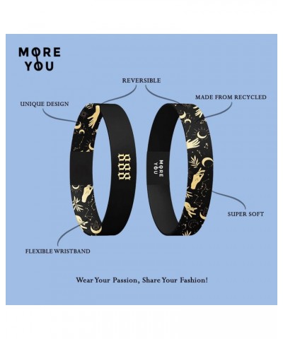 GIFT (+1 Bracelet) - MoreYou - New Generation & Creative Bracelet - "Wear Your Passion, Share Your Fashion" Reversible Flexib...